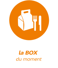 La BOX du moment - un déjeuner de restaurant à emporter !